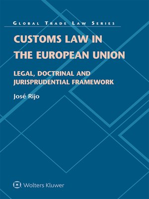 cover image of Customs Law in the European Union